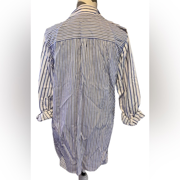 Madewell Long Sleeve Striped Button Up - Picture 2 of 2